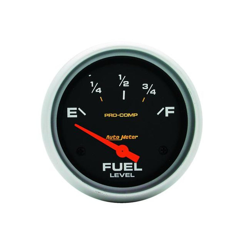 Autometer Pro-Comp 2-5/8in Fuel Level Gauge 0-90 Ohms