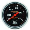 Autometer Pro-Comp 2-5/8in Oil Pressure Gauge 0-100 PSI