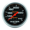 Autometer Pro-Comp 2-5/8in Water Temp Gauge 120-240F