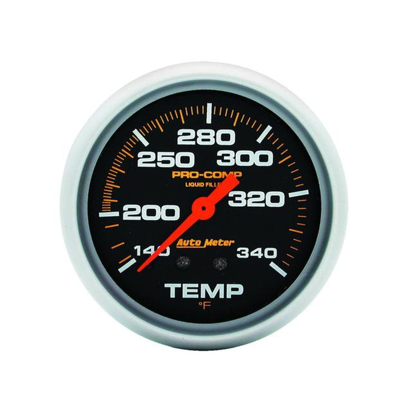 Autometer Pro-Comp 2-5/8in Temp Gauge 140-340F Liquid