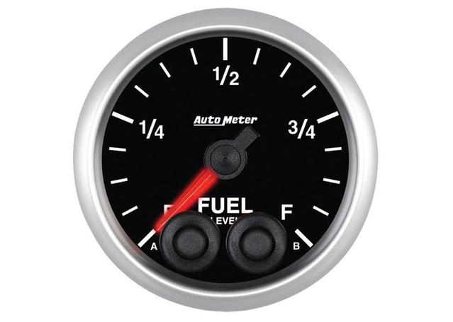 Autometer Elite 2-1/16in Fuel Level Gauge Full Sweep