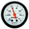 Autometer Phantom 2-1/16in Boost Vacuum Gauge 30in/Hg