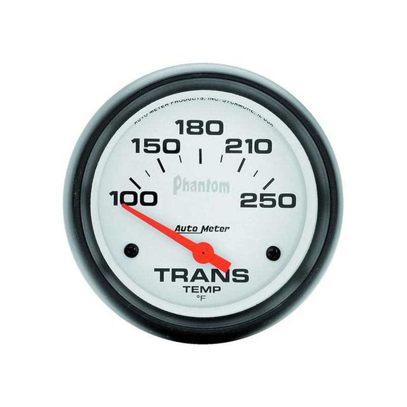 Autometer Phantom 2-5/8in Trans Temp Gauge 100-250F Short