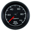 Autometer ES Series 2-1/16in Oil Pressure Gauge 0-100PSI