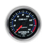 Autometer Cobalt 2-1/16in Nitrous Pressure Gauge
