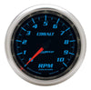 Autometer Cobalt 3-3/8in Tacho Gauge 10,000rpm In Dash