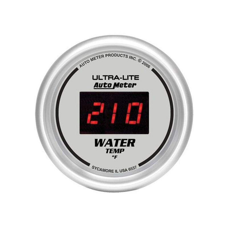 Autometer Ultra-Lite Digital 2-1/16in Water Temp Gauge