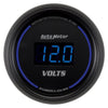 Autometer Cobalt Digital 2-1/16in Voltmeter Gauge 8-18V