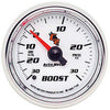 Autometer C2 Series 2-1/16in Boost Vacuum Gauge 30in/Hg