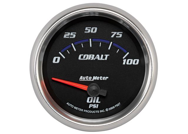 Autometer Cobalt 2-5/8in Oil Pressure Gauge 0-100 PSI