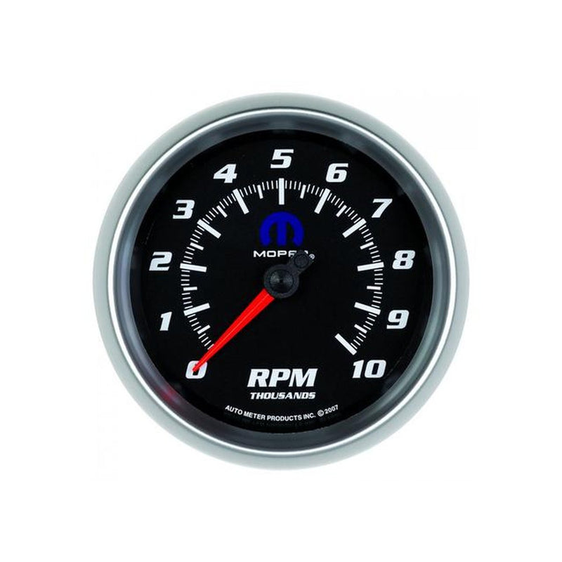 Autometer Mopar Black 3-3/8in Tachometer 10000rpm AU880024