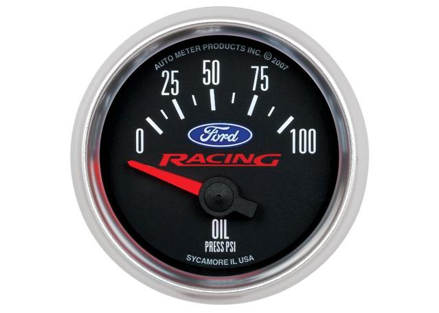 Autometer Ford Racing 2-1/16in Oil Pressure Gauge