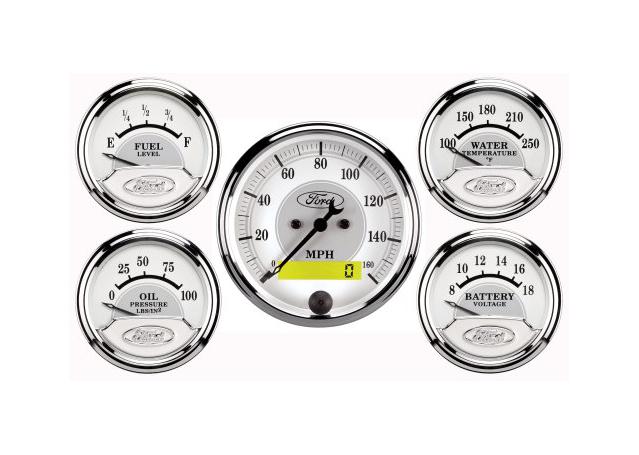 Autometer Ford Hotrod 5 Piece Gauge Kit AU880087