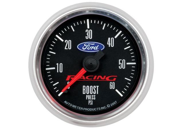 Autometer Ford Racing 2-1/16in Boost Gauge 0-60PSI