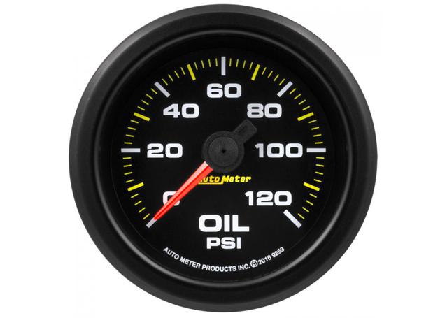 Autometer Extreme 2-1/16in Oil Pressure Gauge 120PSI Full