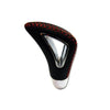 Autotecnica New Gen Gear Knob Black Leather W/Red