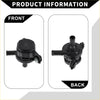 Black plastic fuel pressure regulator with multiple ports and central threaded outlet for toyota Highlander pump back side