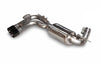 AWE Tuning BMW F3X 28i / 30i Touring Edition Axle-Back Exhaust Single Side - 80mm Black Tips — fits BMW 3 Series
