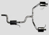 AWE Tuning VW CC Touring Edition Exhaust Dual Outlet - Chrome Silver Tips — fits Volkswagen Cc