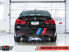 AWE Tuning BMW F3X 340i Touring Edition Axle-Back Exhaust - Chrome Silver Tips (90mm) (image 2)