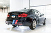 AWE Tuning BMW F3X 340i Touring Edition Axle-Back Exhaust - Diamond Black Tips (102mm) (image 3)