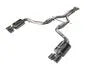 AWE Tuning Panamera Turbo Performance Exhaust System Track Edition Polished Silver Tips — fits Porsche Panamera
