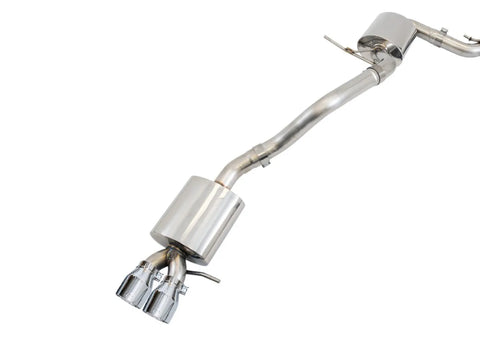 AWE Tuning 09-14 Volkswagen Jetta Mk6 1.4T Touring Edition Exhaust - Chrome Silver Tips (image 2)