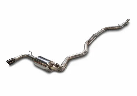 AWE Tuning BMW F30 320i Touring Exhaust w/Performance Mid Pipe - Diamond Black Tip (90mm) — fits BMW 3 Series