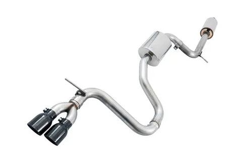 AWE Tuning VW MK7 Golf 1.8T Touring Edition Exhaust w/Diamond Black Tips (90mm) — fits Volkswagen Golf