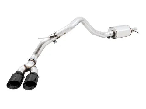 AWE Tuning 2019+ Ford Ranger 0FG Performance Exhaust System w/Diamond Black Tips & Rock Guard