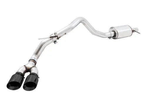AWE Tuning 2019+ Ford Ranger 0FG Performance Exhaust System w/Diamond Black Tips & Rock Guard