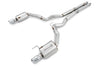 AWE Tuning S550 Mustang GT Cat-back Exhaust - Touring Edition (Chrome Silver Tips) — fits Ford Mustang