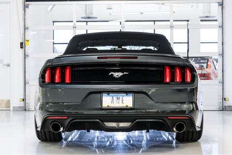 AWE Tuning S550 Mustang EcoBoost Axle-back Exhaust - Touring Edition (Chrome Silver Tips)