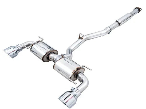 AWE Tuning Subaru BRZ/ Toyota GR86/ Toyota 86 Touring Edition Cat-Back Exhaust- Chrome Silver Tips