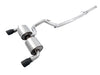AWE Tuning Ford Focus RS Touring Edition Cat-back Exhaust - Non-Resonated - Diamond Black Tips