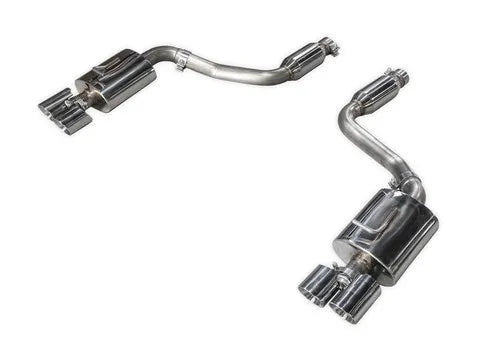 AWE Tuning Panamera 2/4 Touring Edition Exhaust (2011-2013) - w/Chrome Silver Tips — fits Porsche Panamera
