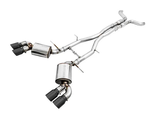 AWE Tuning 3015-43114 16-19 Chevy Camaro SS Res Cat-Back Exhaust -Touring Edition (Quad Diamond Blac