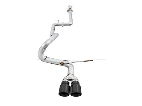 AWE Tuning Ford Focus ST Track Edition Cat-back Exhaust - Diamond BlackTips — fits Ford Focus Gen 3