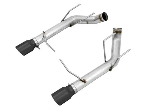 AWE Tuning S197 Mustang GT Axle-back Exhaust - Track Edition (Diamond Black Tips) — fits Ford Mustang