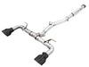 AWE Tuning Subaru BRZ / Toyota GR86 / Toyota 86 Track Edition Cat-Back Exhaust- Diamond Black Tips