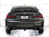 AWE Tuning 19-23 BMW 330i / 21-23 BMW 430i Base G2X Track Edition Axle Back Exhaust - Diamond Black