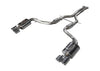 AWE Tuning Panamera 2/4 Track Edition Exhaust (2014+) - w/Chrome Silver Tips — fits Porsche Panamera