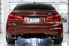 AWE Tuning 18-19 BMW M5 (F90) 4.4T AWD Axle-back Exhaust - Track Edition (Chrome Silver Tips)