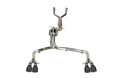 AWE Tuning Audi C7 / C7.5 S6 4.0T Track Edition Exhaust - Diamond Black Tips — fits Audi S6