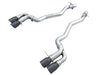 AWE Tuning 18-19 BMW F90 M5 Track Edition Axle-Back Exhaust- Black Diamond Tips — fits BMW M5 (image 2)