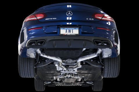 AWE Tuning Mercedes-Benz W205 AMG C63/S Sedan SwitchPath Exhaust System - for Non-DPE Cars