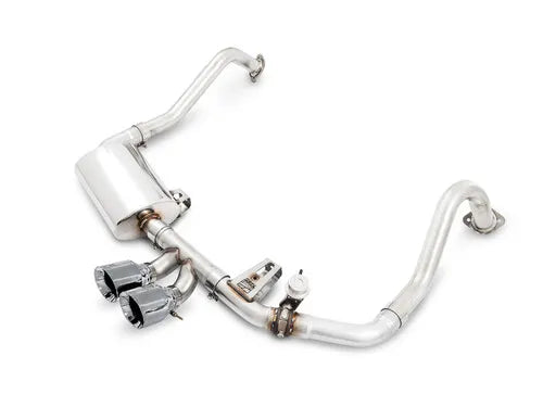 AWE Tuning Porsche 718 Boxster / Cayman SwitchPath Exhaust (PSE Only) - Chrome Silver Tips