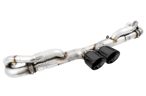 AWE Tuning Porsche 991 GT3 / RS SwitchPath Exhaust - Diamond Black Tips — fits Porsche 911