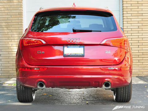 AWE Tuning Audi 8R 3.2L Resonated Downpipes for Q5 — fits Audi Q5