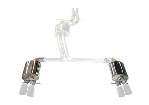 AWE Tuning 10-16 Audi S4 Quattro 3.0T (B8/8.5) Conversion Kit - Track to Touring (90mm Tips) — fits Audi S5